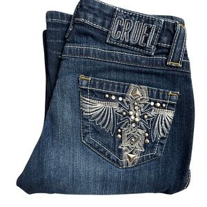 Cruel Girl 5 Long 34 Inseam Olivia Jeans